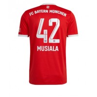 Dres Bayern Munich Jamal Musiala #42 Domaci 2022-23 Kratak Rukav